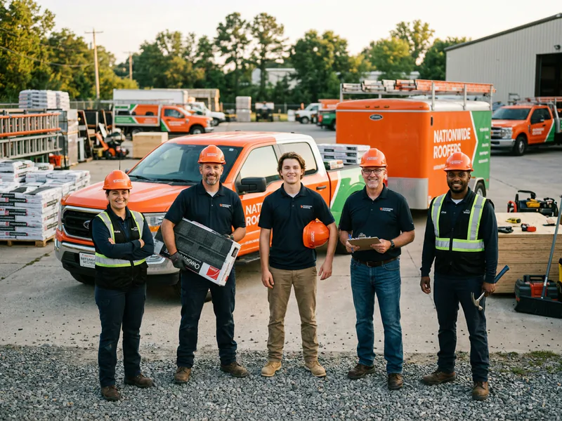 Natiowide Roofers - roof installation in Asheville near me